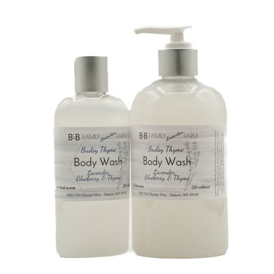 Sudsy Thyme Lavender Body Wash