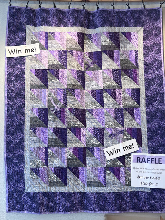 Quilt Raffle for Olympic Angels