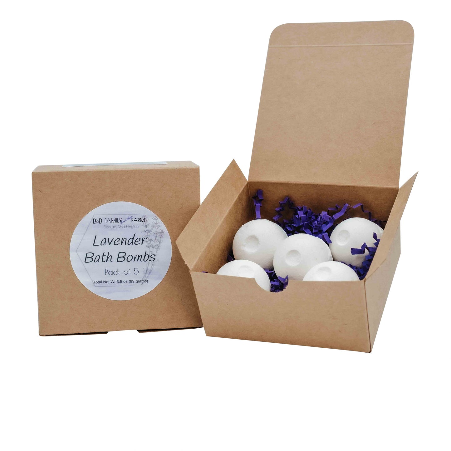 Lavender Bath Bombs