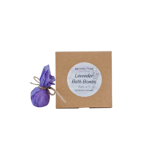 Lavender Bath Bombs